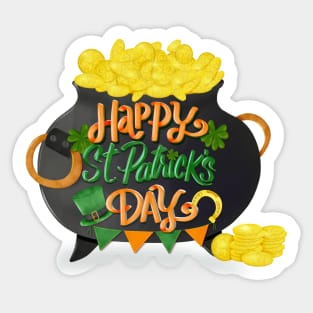 Happy St. Patricks day Sticker